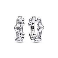 Orecchini Pandora Donna Pandora Moments in Argento Zirconia 292498C01 - 292498C01